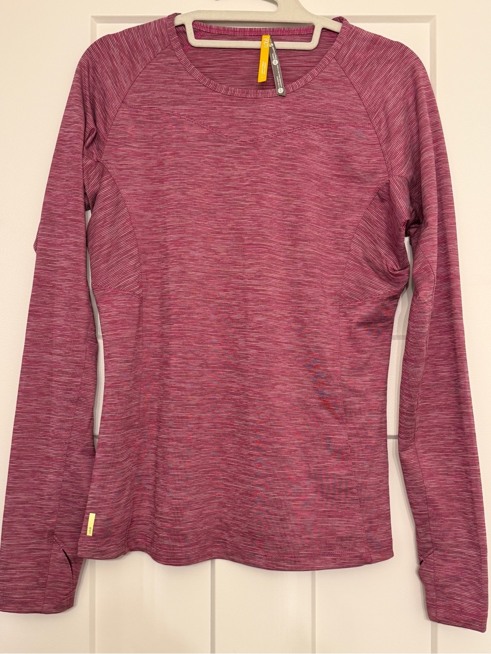 Lole Heathered Pink Long Sleeve Active Top